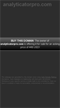 Mobile Screenshot of analyticatorpro.com